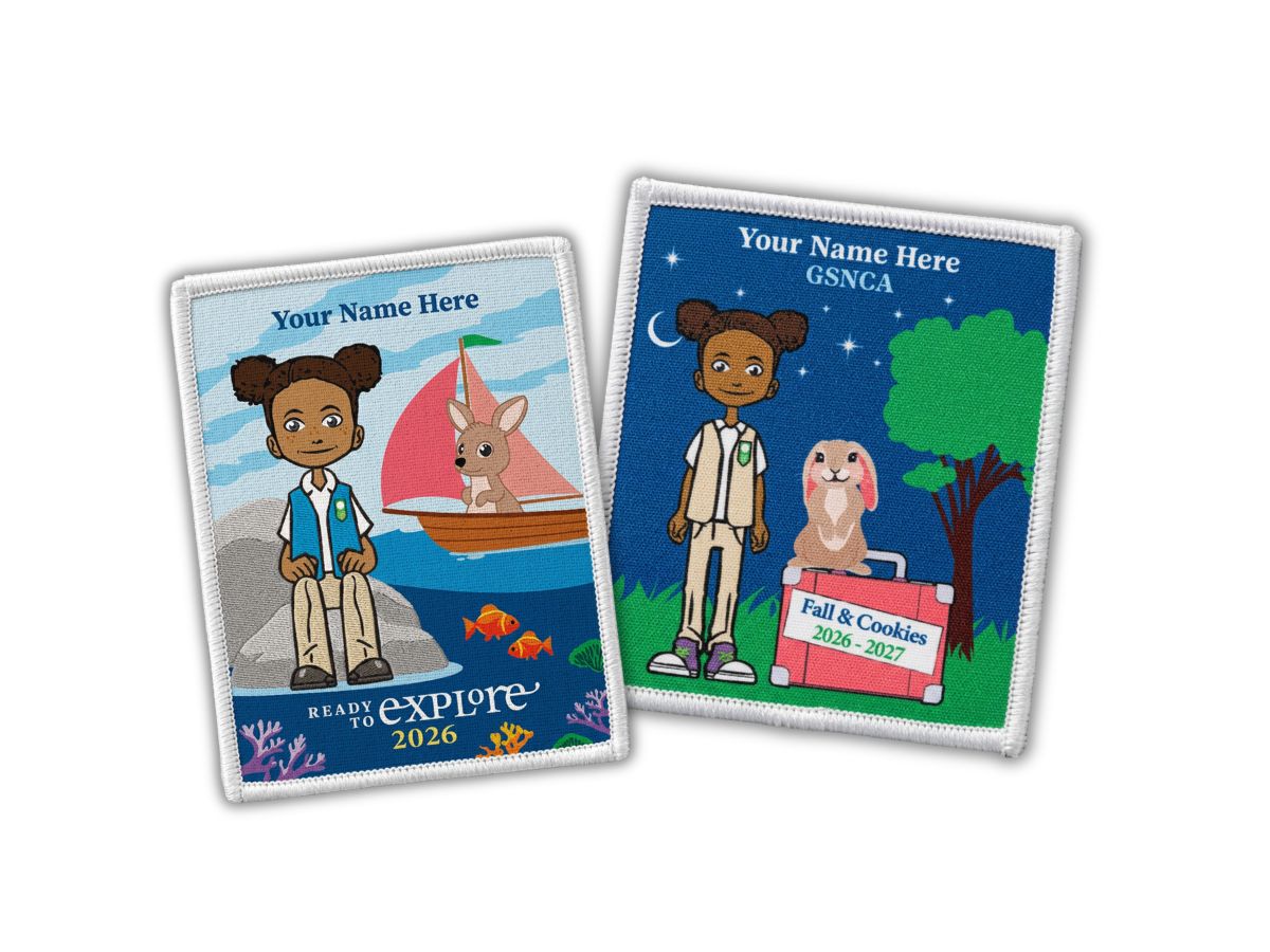 Earn Two Personalized Patches